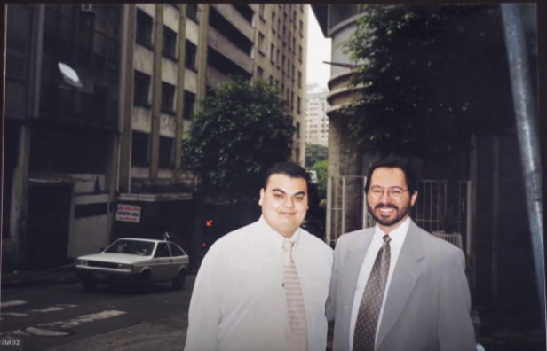 Sato e Carlos/ Julho de 2000